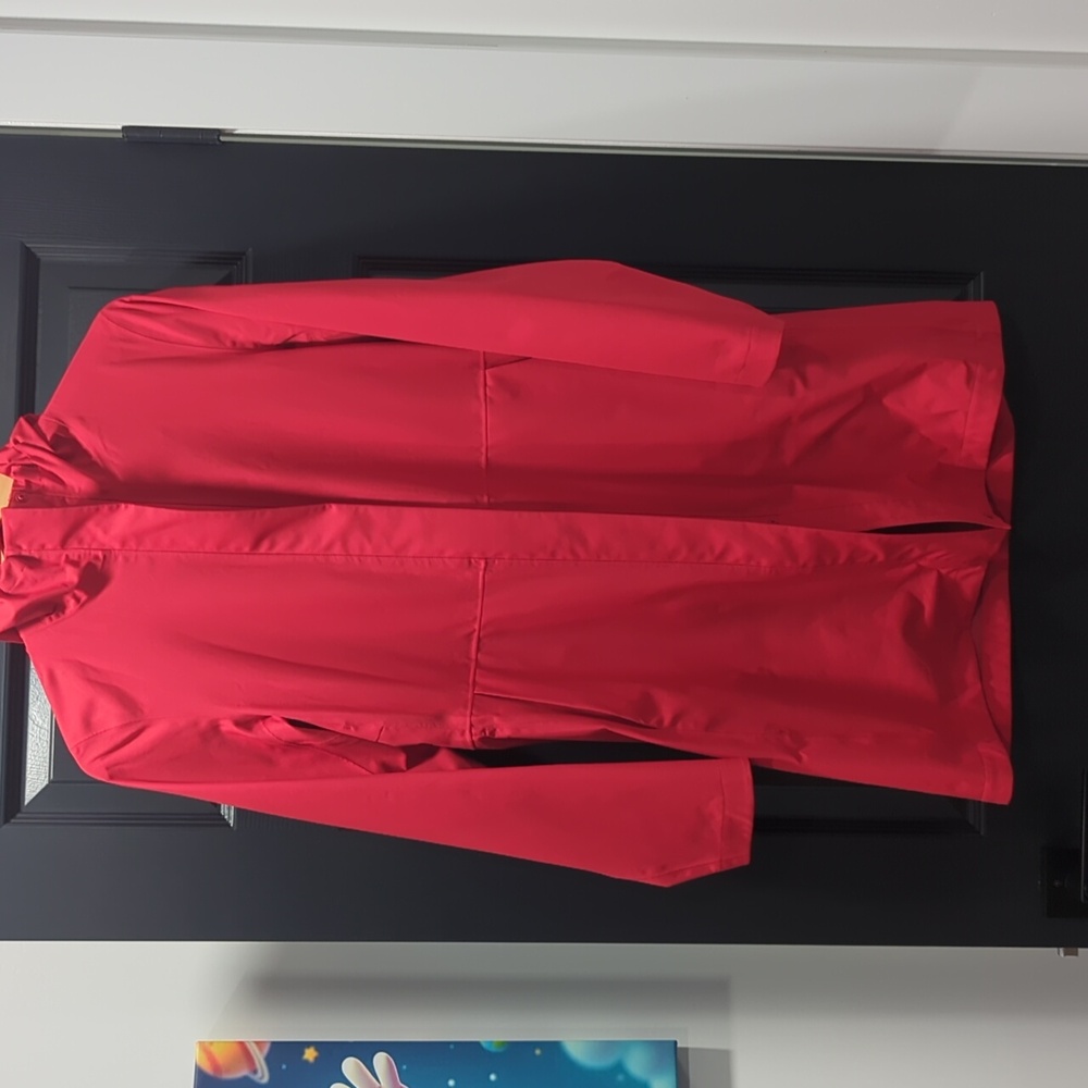 Uniqlo Red Rain Coat